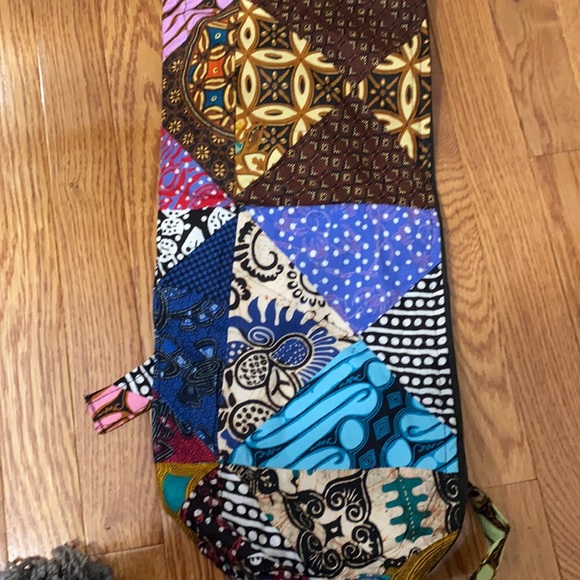 Handmade yoga mat bag - Picture 3 of 5